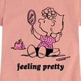 thumbnail image 3 of Peanuts - Feeling Pretty Sally - Toddler & Youth Girls Short Sleeve Graphic T-Shirt, 3 of 6