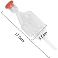 thumbnail image 2 of Tapón de fermentación Tubos de fermentación Esclusa de aire de plástico Válvula de escape de fermentación Esclusa de aire SAS Burbujeador transparente para elaborar vino y sidra 17,5 x 5,5, 2 of 5