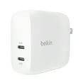 thumbnail image 1 of Chargeur mural double USB-C Belkin BoostCharge™ Pro avec PPS Power Delivery 60 W - Blanc, 1 of 11