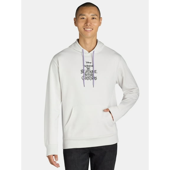 Disney Nightmare Before Christmas Men's and Men's Big & Tall Logo Graphic Hoodie, Sizes S-3XL
