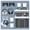 Blue, variant on Pegboard Combination Kit, 25.2" x 25.2" Wall Mounted Storage Set with 4 Pegboards & 20 Accessories Hanging, Peg Boards Organizer