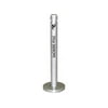 Rubbermaid Commercial R1-SM Smoker’s Pole, Round, Steel, Silver