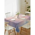 thumbnail image 4 of Ocean Seagull Tablecloth Rectangle Table Cloth 60x84 , Waterproof Tablecloth Outdoor Table Cloth, Pink Blue Sunset Clouds Gradient Landscape Washable Table Cover for Kitchen Dining Party, 4 of 8