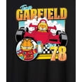 thumbnail image 3 of Garfield - Racing Garfield - Women's Oversized Graphic T-Shirt, 3 of 5