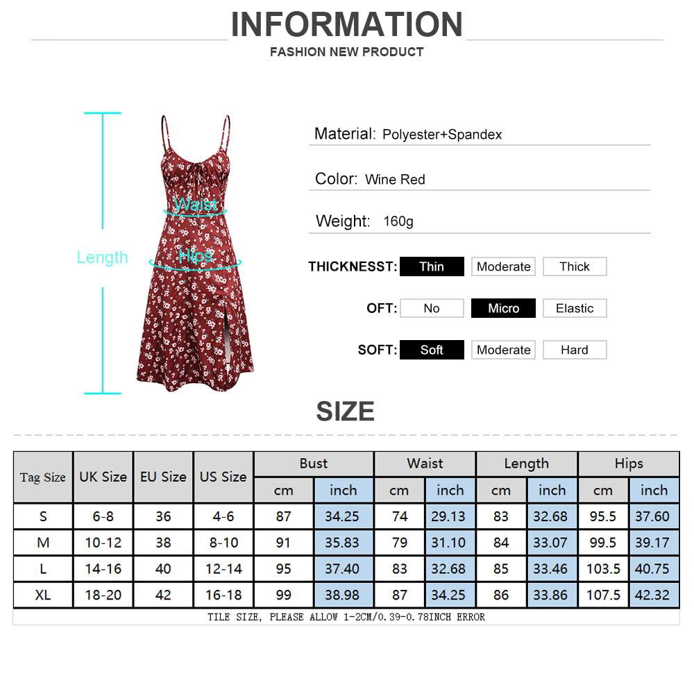 Justvh Justvh Women Tie Front V Neck Spaghetti Strap Floral Split Midi Dress Walmart Com Walmart Com