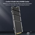 thumbnail image 1 of Disipador De Calor Nvme Ngff M.2 JEYI Cooler II iCold-2 a prueba de polvo NVME NGFF M.2 Disipador de calor Hoja de metal de enfriamiento, 1 of 6