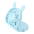 thumbnail image 3 of Mini abanico para colgar plegable, abanico portátil para colgar en el cuello, ventilador de escritorio portátil, miniventilador recargable por USB, calidad superior, 3 of 8