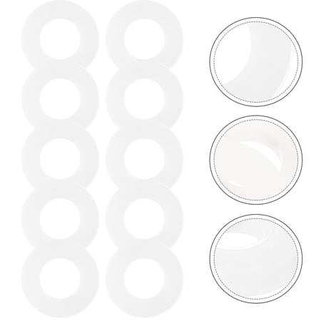 Raindrops 20 Pcs Drum Washer Replacement Instrument Accessories Pad Pads Snare Screw Spacer White