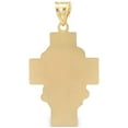 thumbnail image 4 of Brilliance Fine Jewelry 14KT Yellow Gold Christ Head on Cross Pendant, 4 of 4