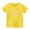Yellow, variant on JoyHoop Girls Short Sleeve T Shirts Kids Summer Tops Casual Crewneck Basic Tees 5-15y
