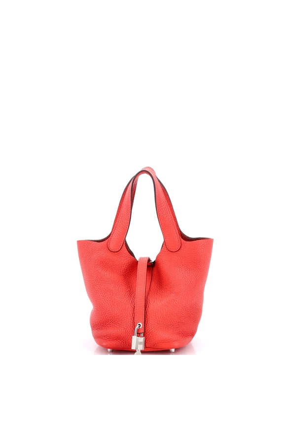 Pre-Owned Picotin Lock Bag Clemence PM By Rebag