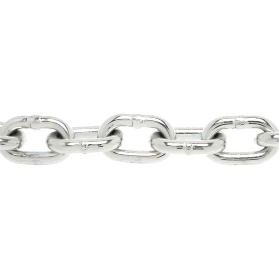 Campbell 0143326 System 3 Grade 30 Low Carbon Steel Proof Coil Chain, Zinc plated, 3/16" Trade, 0.21" Diameter, 800 lbs Load Capacity, 150 Feet Square Pail (T0143326) CA3