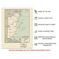 thumbnail image 3 of HISTORIX Vintage 1965 British Honduras Map Print - Vintage Road Map of Belize Poster - Old Railroad Map of British Honduras Wall Art Print, 3 of 7