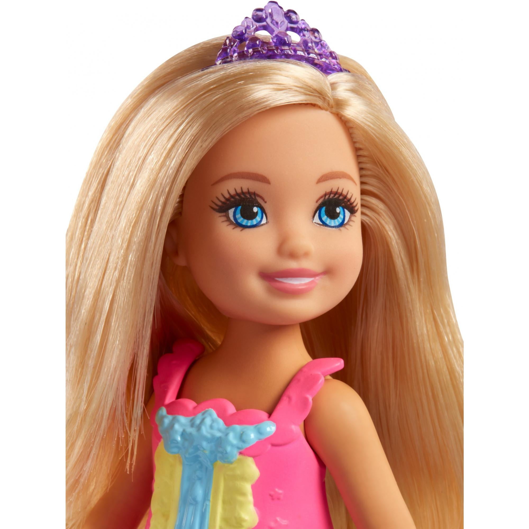 barbie rainbow cove chelsea dress up