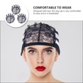 thumbnail image 4 of MasteelfCA 3 Pcs Elastic Wig Lace Net Hat Breathable Mesh Wig Hairdressing Accessories, 4 of 8