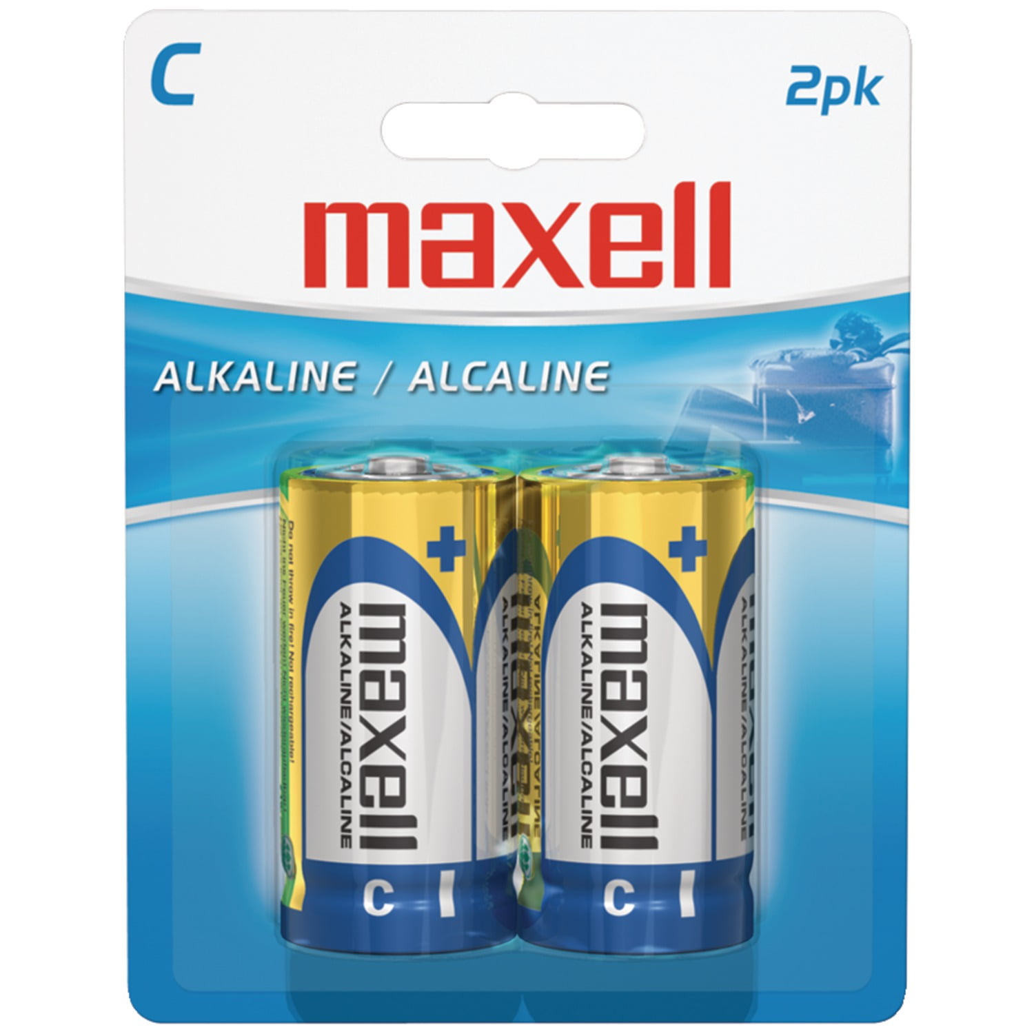 Maxell® 723320 - Lr142bp Alkaline (c; 2 Pk; Carded)