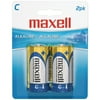 Maxell 723320 LR14 2BP C Cell 1.5V Alkaline Battery Long Lasting 2 Pack [BATTERIES]