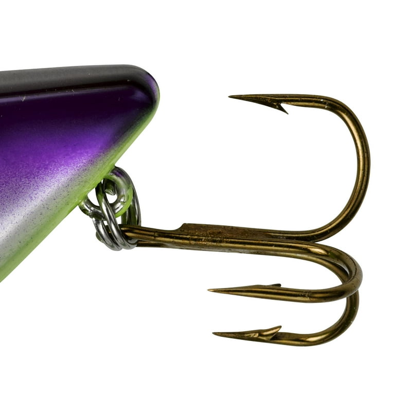 Leurre De Pêche Vintage Cordell Ratt'l Spot Minnow – 4,25 Pouces, Chrome/bleu, 3/4 Oz