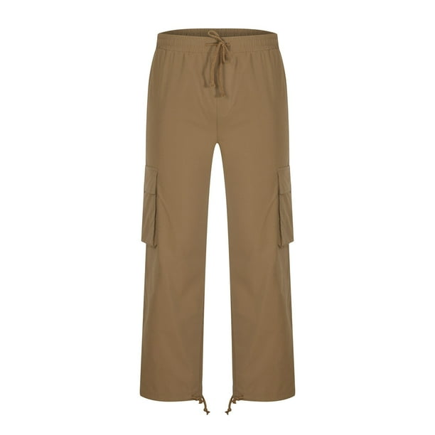 HBYJLZYG Cargo Pants For Men, Multiple Pockets Drawstring