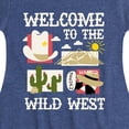 thumbnail image 3 of Instant Message - Welcome To The Wild West - Toddler & Youth Girls Fit & Flare Dress, 3 of 5