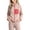 09#Pink, variant on Girls Zip Up Colorblock Fleece Jacket Contrast Pocket Coat Soft Winter Outerwear