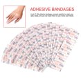 thumbnail image 2 of SHISUYAN 100Pcs Adhesive Bandages Knuckle Bandages Wounds Protector Waterproof Band, 2 of 8