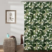 Lush Decor Green Nature Shower Curtain, 72" x 72"
