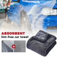 thumbnail image 3 of Absorbent Car Drying Towel, Microfiber Streak-Free Cloth for Cars, Trucks, SUVs, RVs, Motorcycles, Lint-Free Paint-Safe Cleaning Towel, 3 of 8