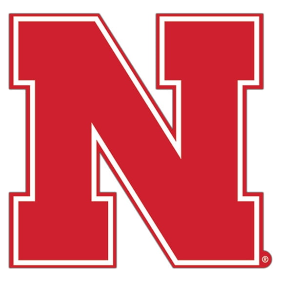 Nebraska Huskers 24" Logo Cutout Sign