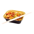 thumbnail image 2 of Bambuddha Natural Cedar Contour Chopsticks - Disposable - 9 1/2" x 3/4" - 100 count box, 2 of 2