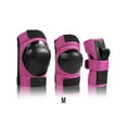 thumbnail image 3 of serony 6 Pcs/kit Genouillère Portable Sangle Réglable Coudières Protection de Taille pour Cyclisme Patinage Rose m, 3 of 6