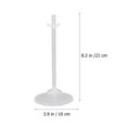 thumbnail image 3 of 36pcs Practical Doll Stand Transparent Display Rack Plastic Storage Bracket, 3 of 9