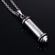 thumbnail image 4 of 2xTubo De Acero Inoxidable Botella De Perfume Vial Colgante Collar Joyería Plata Sunnimix colgante collar encantos, 4 of 7
