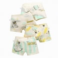 thumbnail image 5 of NIEWTR Toddler Boys Underwear Boxer Briefs Softness and Breathability with Cute Animal Patterns(Light Green,9-12 Years), 5 of 5