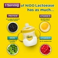 thumbnail image 3 of NIDO Lacto-Ease Toddler Milk Beverage Powder Mix, Reduced Lactose, 28.2 oz Canister, 3 of 13
