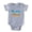 Heather Grey, variant on CafePress - Pretty Good - Cute Infant Baby Football Bodysuit