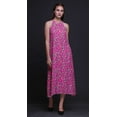 thumbnail image 2 of Bimba Robe de Plage Dos Nu à Col Halter pour Femmes, Soirée d'Été-medium, 2 of 6