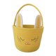 thumbnail image 2 of Cesta de conejito de Pascua Cesta de huevos de Pascua vacía para regalos de fiesta infantiles Amarillo, 2 of 8