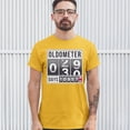 thumbnail image 3 of Tee Hunt Oldometer 29-30 T-Shirt Funny Odometer Men's Tee, Yellow, XX-Large, 3 of 5