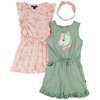 Limited Too Big Girls 2-pc. Unicorn Romper & Headband Set 8 Multi