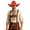 Z24-Brick Red, variant on Cowboy Hat for Men Roll Up Wide Brim Shapeable Western Cowgirl Fedora Lightweight Summer Beach Outdoor Sun Protection