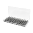 thumbnail image 2 of Caja de almacenamiento de herramientas para decoración de uñas, caja organizadora de cuentas, contenedor de almacenamiento de dibujo de diamantes mult negro, 2 of 8
