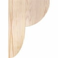 thumbnail image 3 of 5 1/2"W x 10"D x 14"H Crestline Smooth Corbel, Douglas Fir, 3 of 9