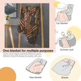 thumbnail image 5 of American Flag Blanket We The People Throw Blankets Soft Flannel America Retro Decor for Couch Bed Sofa Travelling Camping Birthday Christmas Living Room Office 60"x50", 5 of 5
