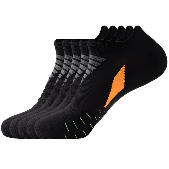 TELOLY 5Pairs Mens Socks9-13Mens Ankle Socks Size 9-11 Men's Socks ,Style1