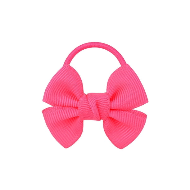 Gomas para el pelo de bebé con lazos para niños pequeños, gomas elásticas para coleta, gomas pequeñas para niñas, accesorios para el pelo de bebés