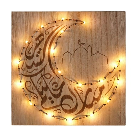 

IMSHIE Ramadan Lights DecorationsWarm LED Moon Lights Window Lights Ramadan Decorations for Bedroom Wedding Garden Christmas Decorations designer