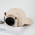 thumbnail image 1 of Sombrero de aviador con personalidad para hombre y mujer, gorra de béisbol con gafas de sol, Unisex, para padres e hijos, 1 of 4