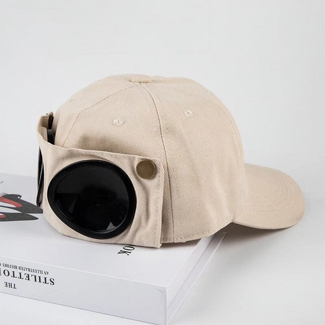Sombrero de aviador con personalidad para hombre y mujer, gorra de béisbol con gafas de sol, Unisex, para padres e hijos