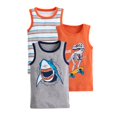 thumbnail image 3 of WOYY Toddler Boys 3-Pack Tank Top Cartoon Prints Cotton Sleeveless Shirt, Sizes 2-10, 3 of 3